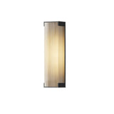 Modern Rectangular Outdoor LED Wall Sconce Waterproof Black Stainless Steel Exterior Light Fixture
