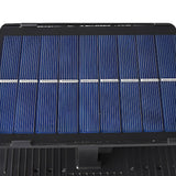 Modern Rectangular Solar LED Wall Sconce Waterproof Up and Down Outdoor Porch Light for Garden and Patio