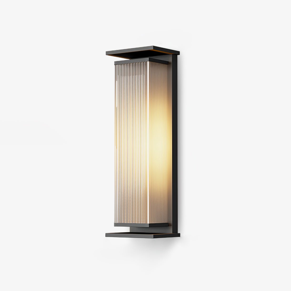 Modern Rectangular Stainless Steel Outdoor LED Wall Sconce IP65 Waterproof Exterior Lighting