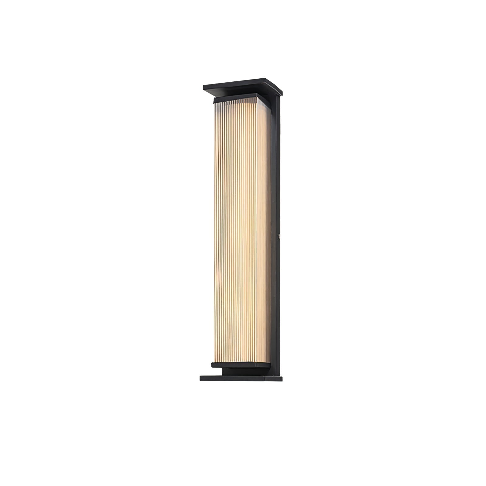Modern Rectangular Stainless Steel Outdoor LED Wall Sconce IP65 Waterproof Exterior Lighting