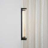 Modern Rectangular Stainless Steel Outdoor LED Wall Sconce IP65 Waterproof Exterior Lighting