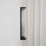Modern Rectangular Stainless Steel Outdoor LED Wall Sconce IP65 Waterproof Exterior Lighting