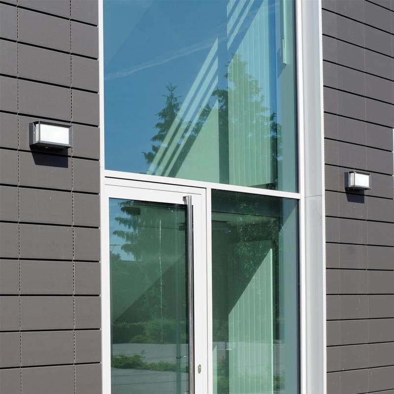 Modern Rectangular Waterproof LED Wall Sconce Industrial Outdoor Garden Porch Light