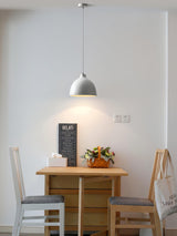 Modern Resin Bowl Pendant Light Hanging Ceiling Lamp for Kitchen and Dining Room