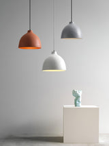 Modern Resin Bowl Pendant Light Hanging Ceiling Lamp for Kitchen and Dining Room