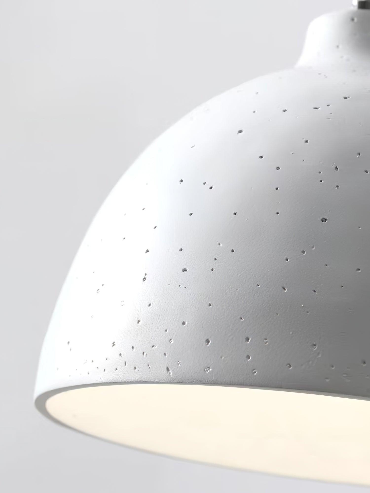 Modern Resin Bowl Pendant Light Hanging Ceiling Lamp for Kitchen and Dining Room