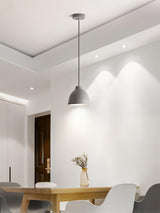 Modern Resin Bowl Pendant Light Hanging Ceiling Lamp for Kitchen and Dining Room