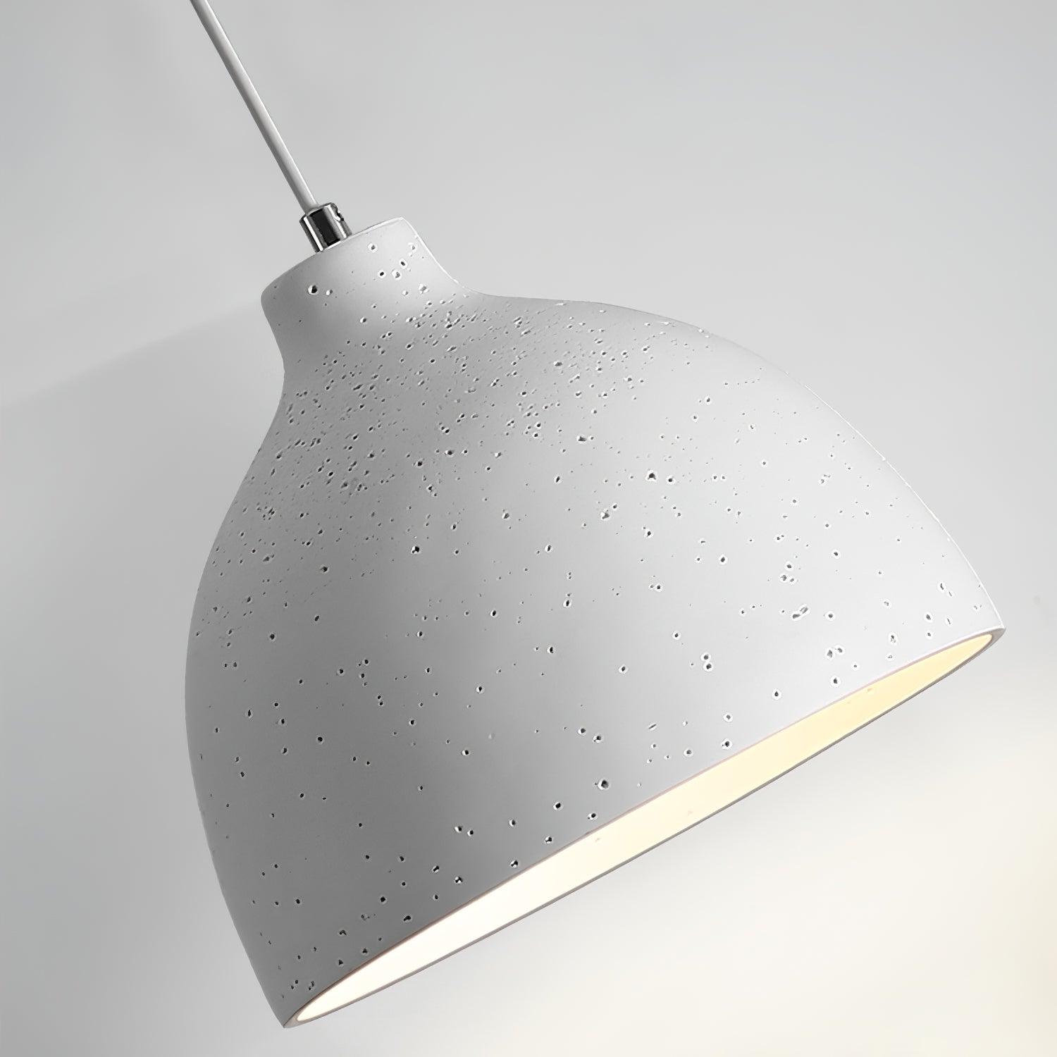 Modern Resin Bowl Pendant Light Hanging Ceiling Lamp for Kitchen and Dining Room