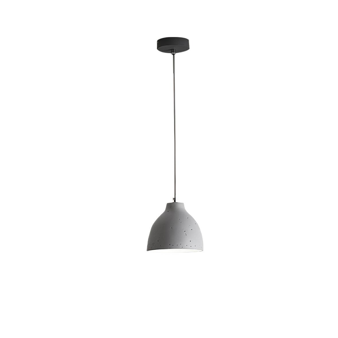 Modern Resin Bowl Pendant Light Hanging Ceiling Lamp for Kitchen and Dining Room