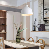 Modern Resin Dome Pendant Light with Adjustable Hanging Cord for Kitchen and Dining Room