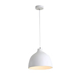 Modern Resin Dome Pendant Light with Adjustable Hanging Cord for Kitchen and Dining Room