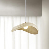 Modern Resin Flow Form Layered Pendant Light Organic Sculptural Ceiling Lamp