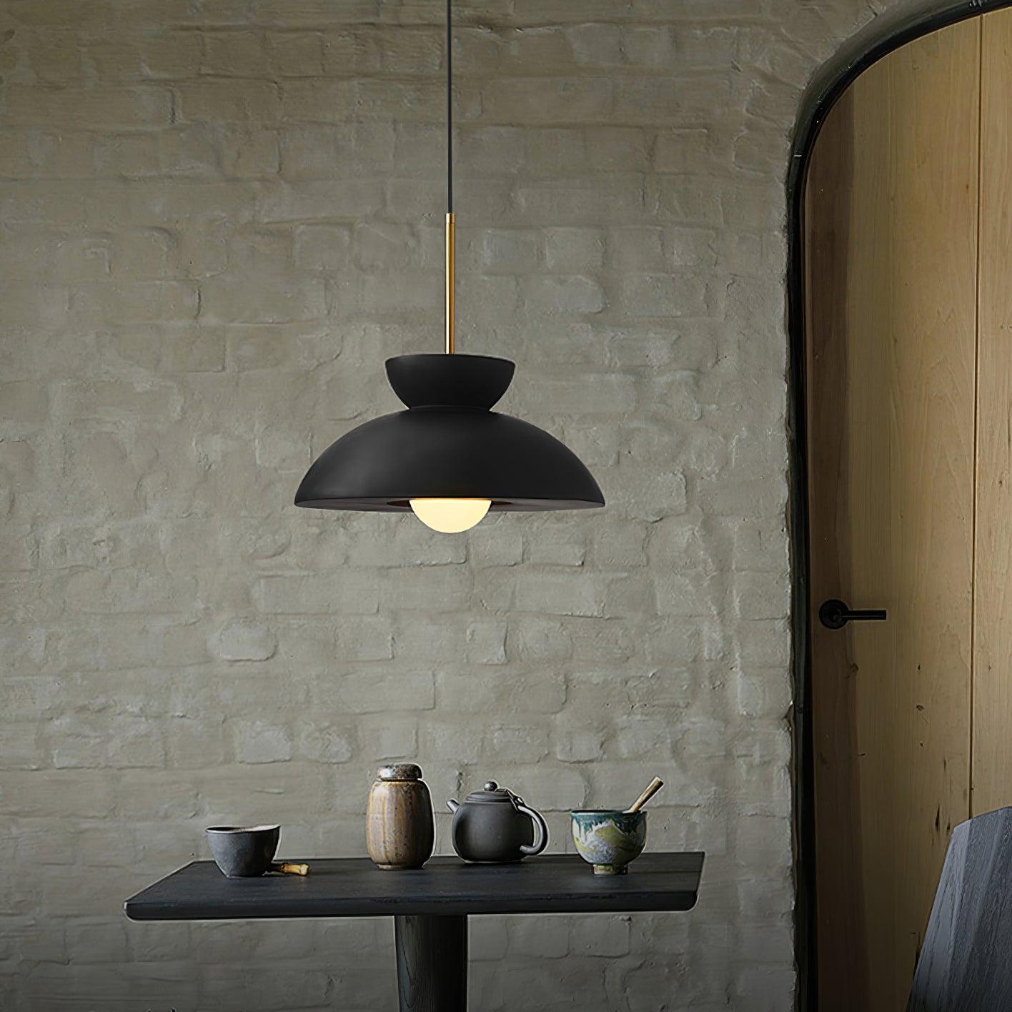 Modern Resin Inverted Cone Pendant Light for Dining Room and Kitchen Island