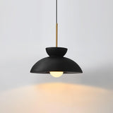 Modern Resin Inverted Cone Pendant Light for Dining Room and Kitchen Island