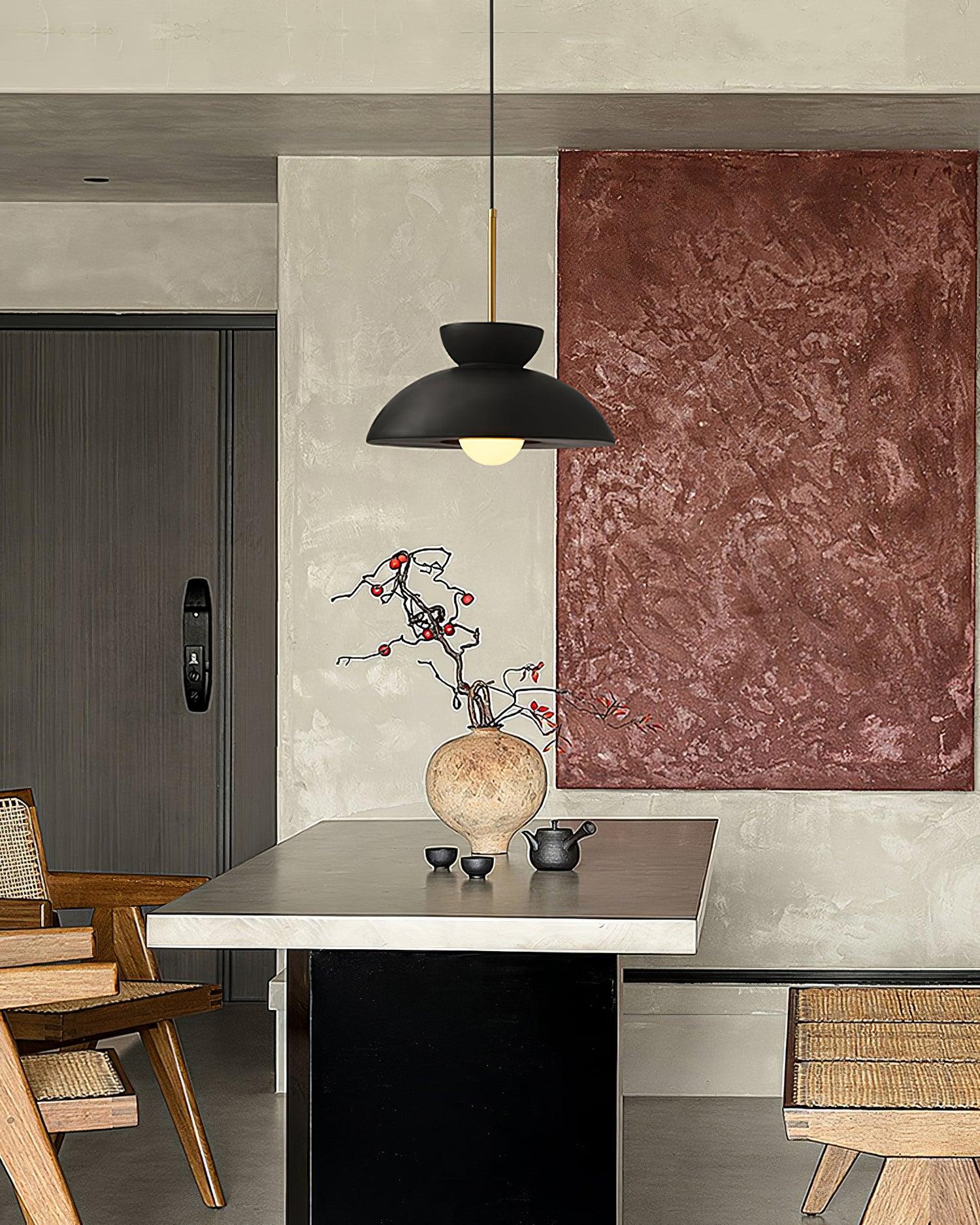 Modern Resin Inverted Cone Pendant Light for Dining Room and Kitchen Island