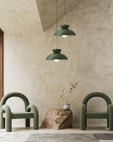 Modern Resin Inverted Cone Pendant Light for Dining Room and Kitchen Island