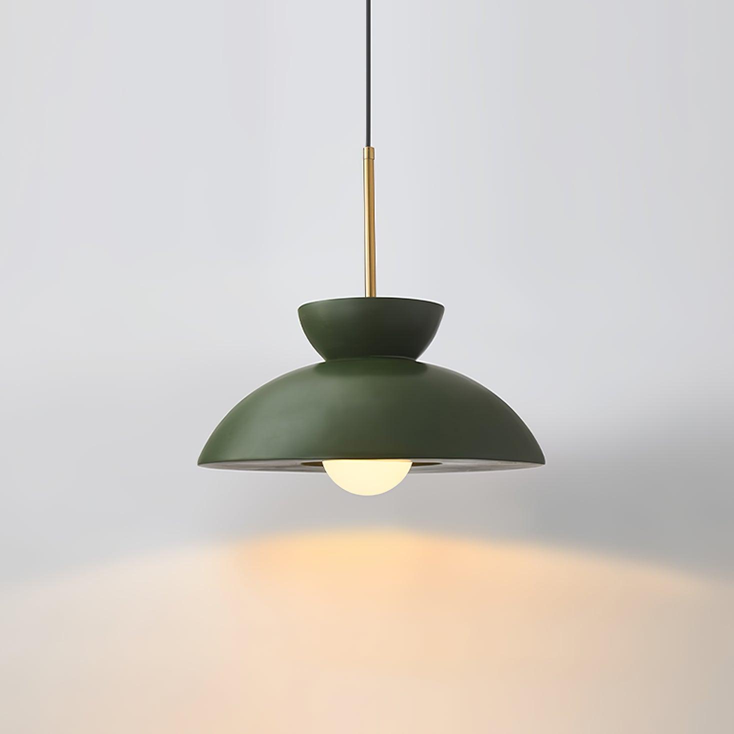Modern Resin Inverted Cone Pendant Light for Dining Room and Kitchen Island