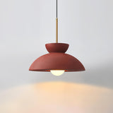 Modern Resin Inverted Cone Pendant Light for Dining Room and Kitchen Island
