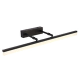 Modern Retractable LED Bathroom Vanity Light Over Mirror Stainless Steel Fixture Acrylic Bar