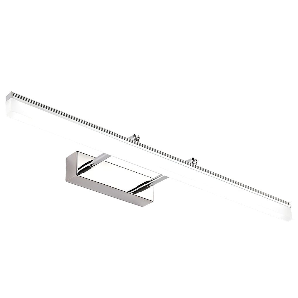 Modern Retractable LED Bathroom Vanity Light Over Mirror Stainless Steel Fixture Acrylic Bar