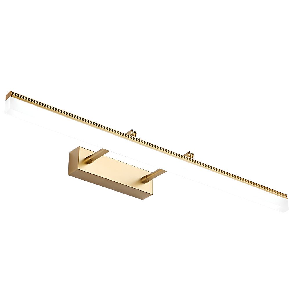 Modern Retractable LED Bathroom Vanity Light Over Mirror Stainless Steel Fixture Acrylic Bar