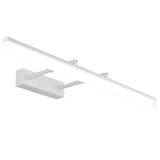 Modern Retractable LED Bathroom Vanity Light Over Mirror Stainless Steel Fixture Acrylic Bar