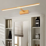 Modern Retractable LED Bathroom Vanity Mirror Light with Adjustable Matte Aluminum Rod