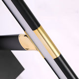 Modern Retractable LED Bathroom Vanity Mirror Light with Adjustable Matte Aluminum Rod