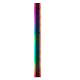 Modern RGB LED Long Strip Outdoor Wall Sconce Waterproof Exterior Lighting for Courtyard and Villa