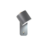 Modern Rotatable Cylinder Wall Lamp Adjustable Metal Sconce for Bedroom and Living Room