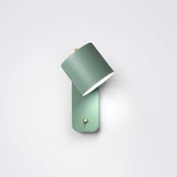 Modern Rotatable Cylinder Wall Lamp Adjustable Metal Sconce for Bedroom and Living Room