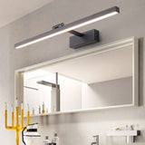 Modern Rotatable LED Bathroom Vanity Light Linear Adjustable Wall Sconce Lighting