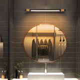 Modern Rotatable LED Bathroom Vanity Light with 120 Degree Adjustable Linear Bar in Nordic Style