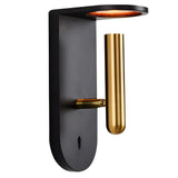 Modern Rotatable LED Flame Wall Sconce Nordic Acrylic Wall Lamp for Living Room Bedroom