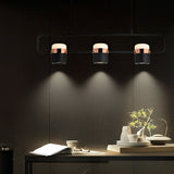 Modern Rotatable LED Nordic Chandelier Electroplated Metal Pendant Light for Dining Room
