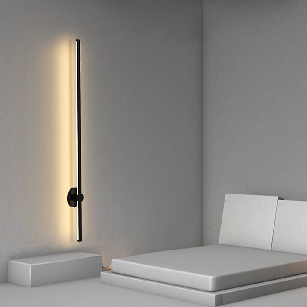 Modern Rotatable LED Wall Sconce with 3 Color Dimming for Living Room and Bedroom
