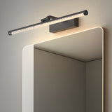 Modern Rotatable Seeded Acrylic LED Vanity Light Dimmable Bathroom Wall Sconce