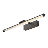 Modern Rotatable Seeded Acrylic LED Vanity Light Dimmable Bathroom Wall Sconce