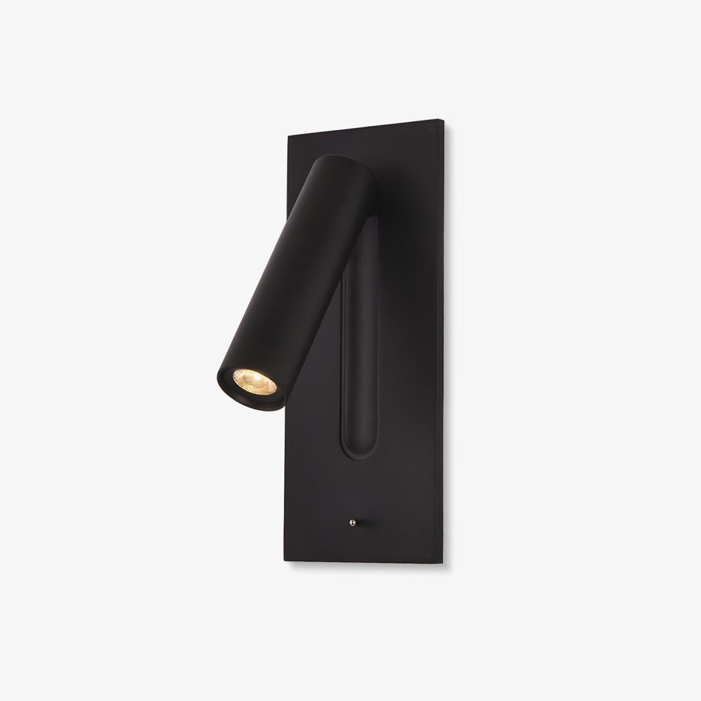Modern Rotating LED Wall Sconce Adjustable Minimalist Bedside Reading Light Fixture
