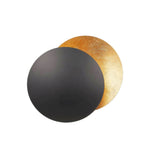 Modern Rotating Moon Design LED Wall Sconce Minimalist Adjustable Bedside Lighting for Stairs and Aisle