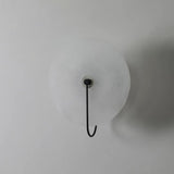 Modern Round Alabaster LED Wall Sconce Elegant Stone Wall Lamp for Interior Living Spaces