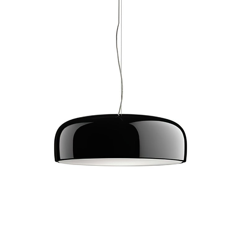 Modern Round Aluminum Pendant Light with Soft Diffused Illumination for Contemporary Interior Decor