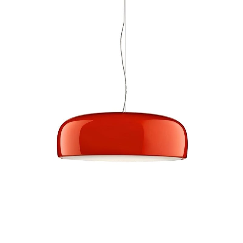 Modern Round Aluminum Pendant Light with Soft Diffused Illumination for Contemporary Interior Decor