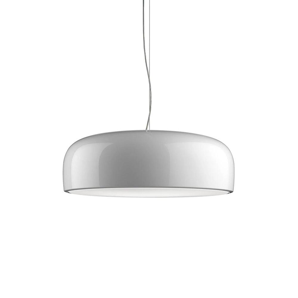 Modern Round Aluminum Pendant Light with Soft Diffused Illumination for Contemporary Interior Decor