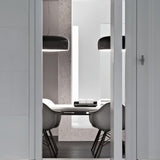 Modern Round Aluminum Pendant Light with Soft Diffused Illumination for Contemporary Interior Decor