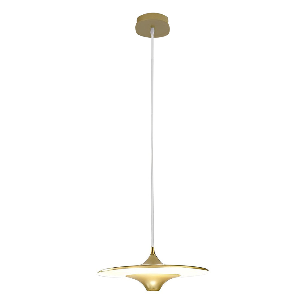 Modern Round COB LED Pendant Light Adjustable Nordic Hanging Lamp for Dining Room