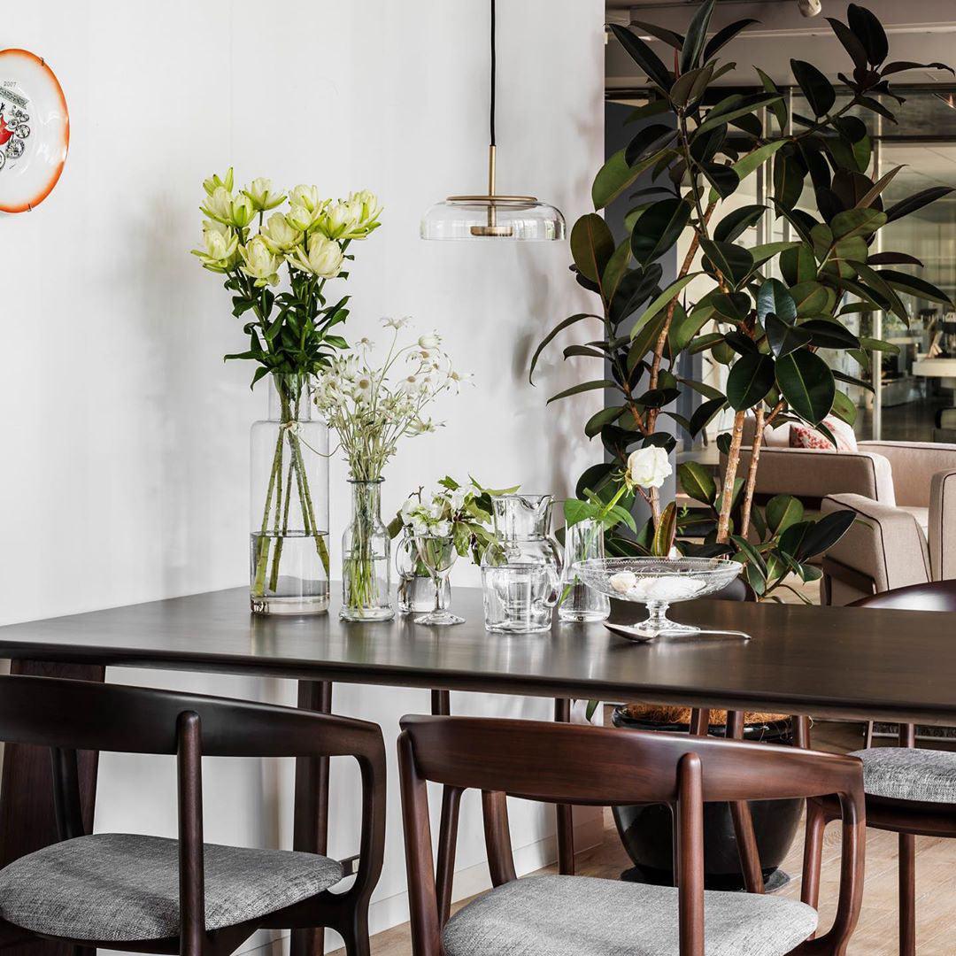 Modern Round Glass and Brass Pendant Light Fixture for Contemporary Interior Lighting