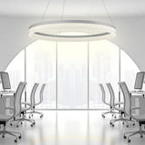 Modern Round LED Pendant Light for Kitchen Island and Contemporary Living Spaces