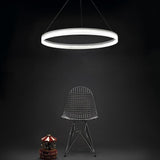 Modern Round LED Pendant Light for Kitchen Island and Contemporary Living Spaces