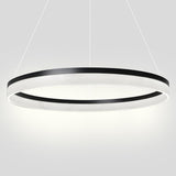 Modern Round LED Pendant Light for Kitchen Island and Contemporary Living Spaces